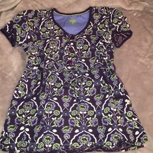 healing hands scrub top